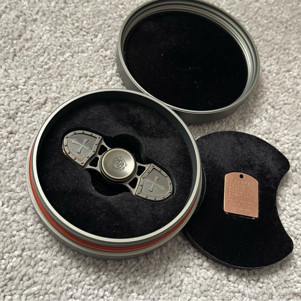 Kasfly Crusader Fidget Spinner - Picture 3 of 9